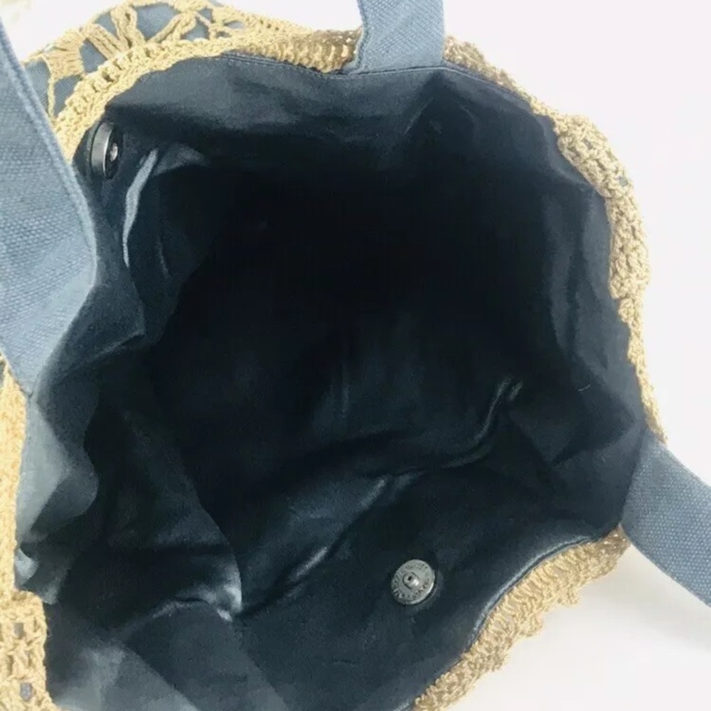 🅾️SOLD🅾️Newport News Bohemian Beach Bag Purse Cr - Picture 5 of 9